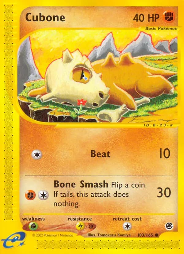 Cubone #103 — Expedition