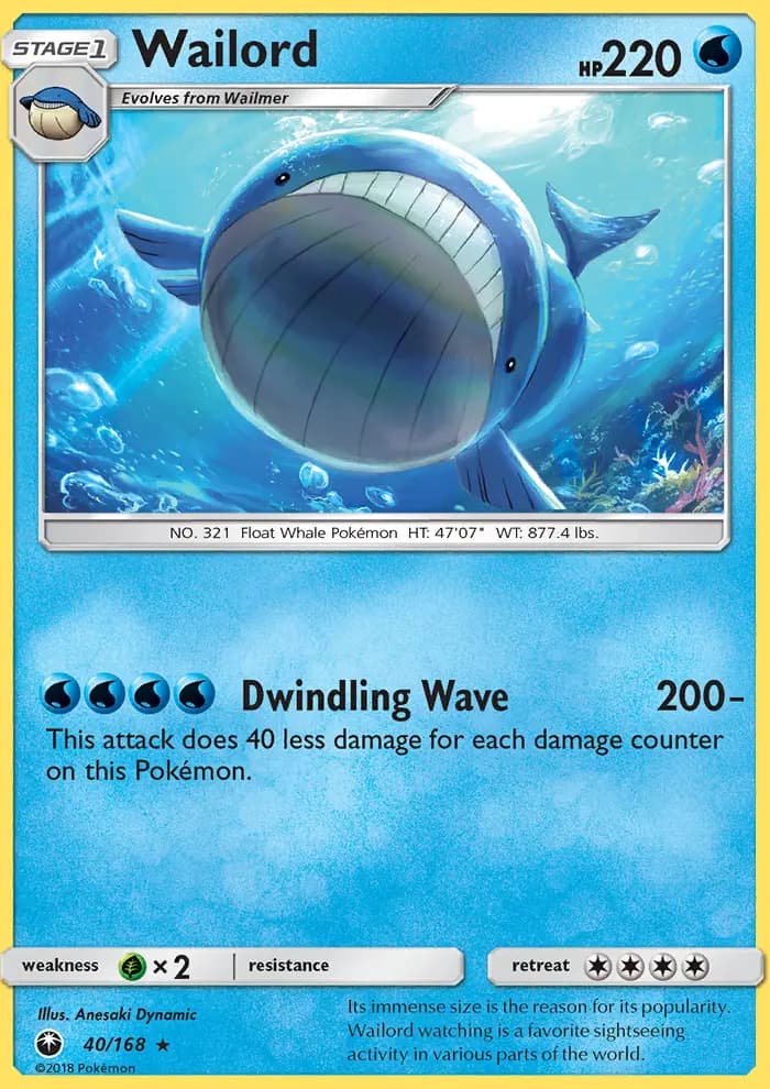 Wailord #40 — Celestial Storm