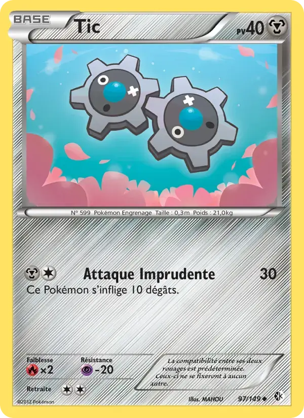 Carte Pokémon Tic #97 — Frontières Franchies