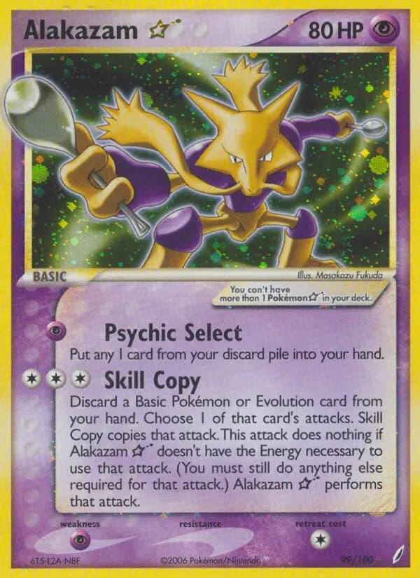 Alakazam Star #99 — Crystal Guardians