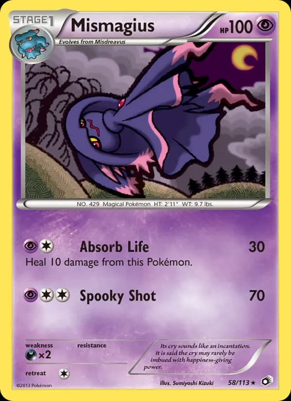 Mismagius #58 — Legendary Treasures