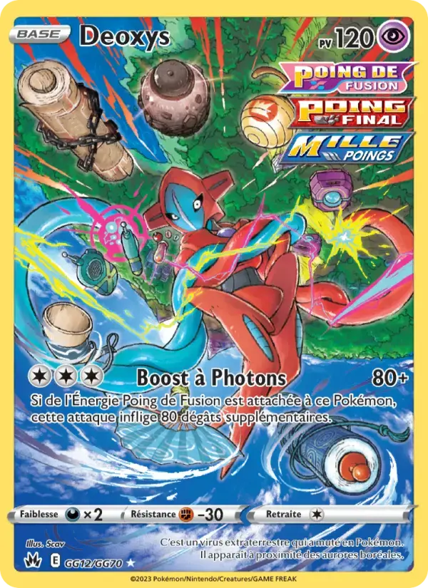 Carte Pokémon Deoxys #GG12 — Zénith Suprême
