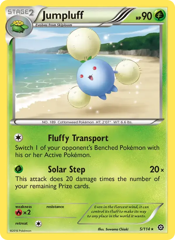 Jumpluff #5 — Steam Siege