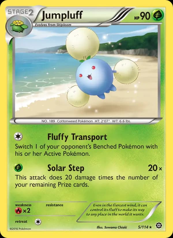 Jumpluff #5 — Steam Siege