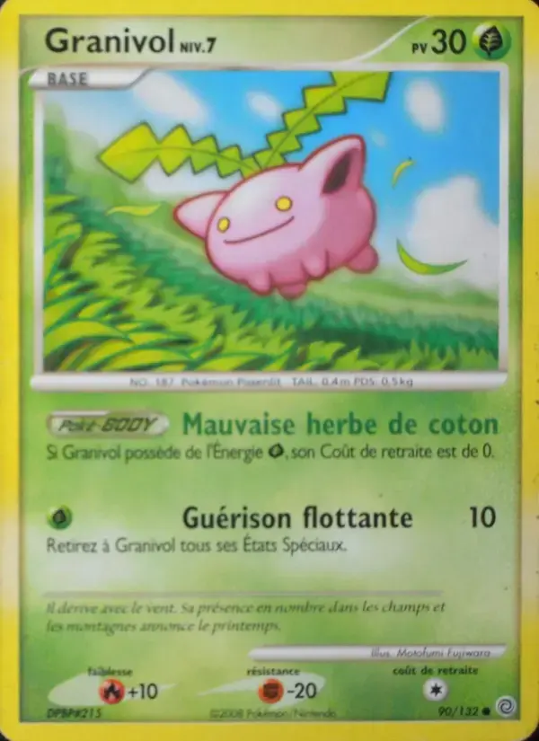 Carte Pokémon Granivol #90 — Merveilles Secrètes