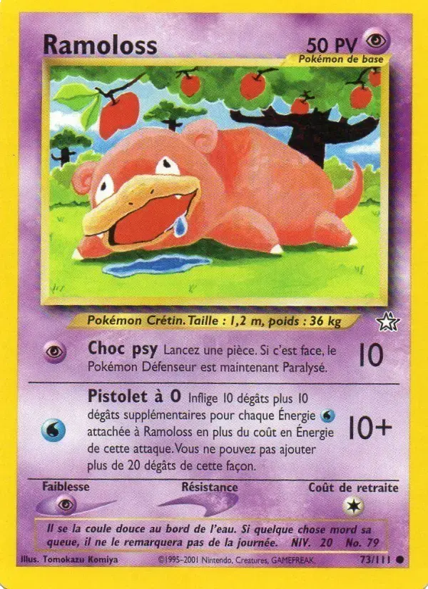 Carte Pokémon Ramoloss #73 — Neo Genesis
