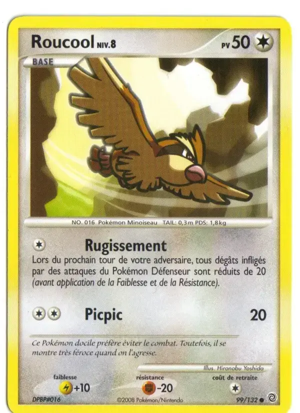 Carte Pokémon Roucool #99 — Merveilles Secrètes