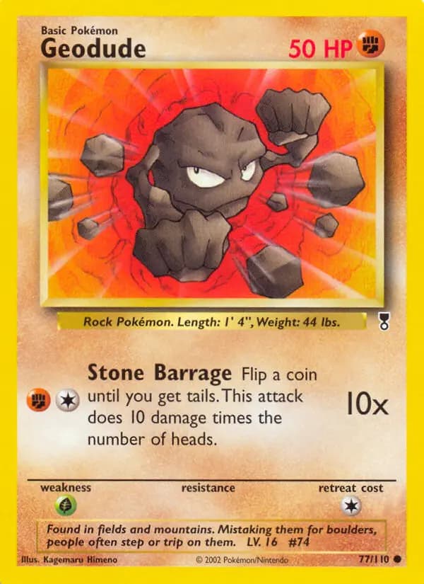Geodude #77 — Legendary Collection