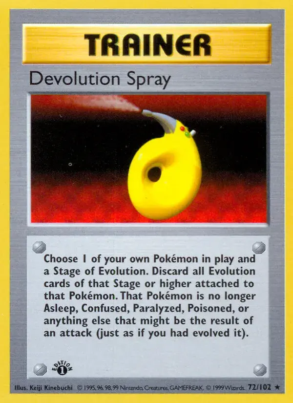 Devolution Spray #72 — Base Set