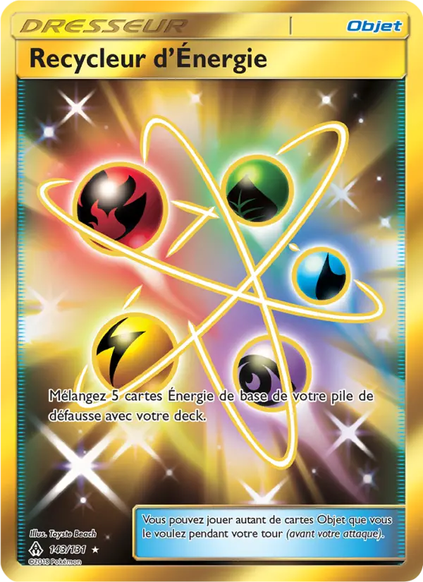 Carte Pokémon Recycleur d’Énergie #143 — Lumière Interdite