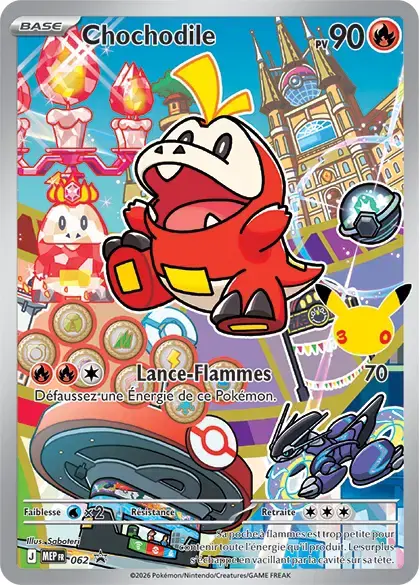 Carte Pokémon Chochodile #062 — Promos Méga-Évolution