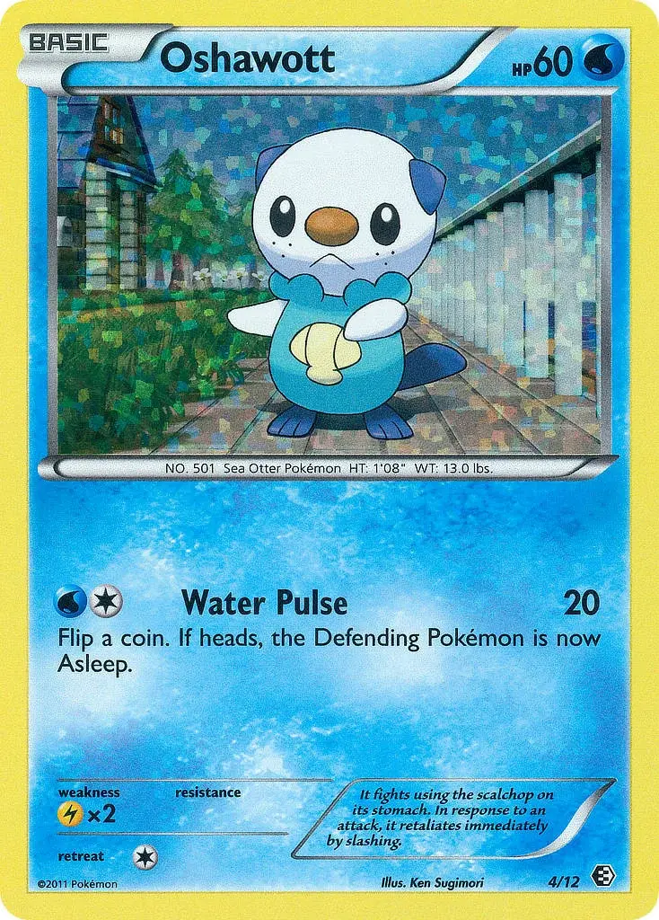 Carte Pokémon Moustillon #4 — 2011 Promo McDonald's