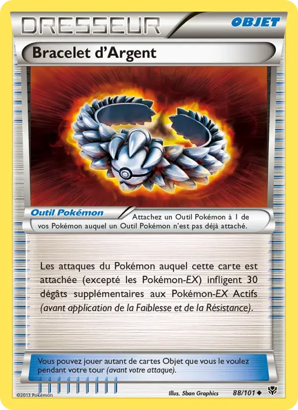 Carte Pokémon Bracelet d’Argent #88 — Explosion Plasma