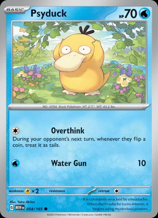 Psyduck #054 — 151