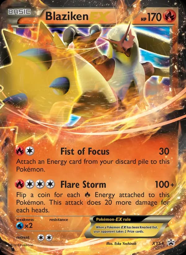 Blaziken EX #XY54 — XY Promos