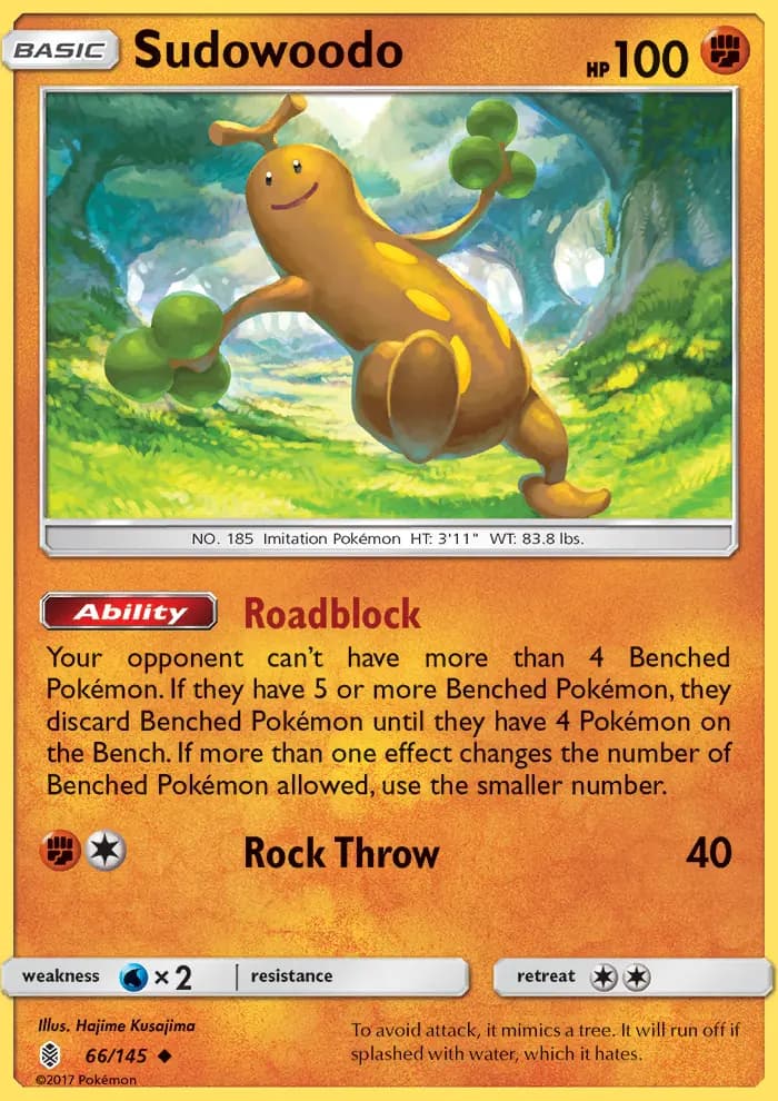 Sudowoodo #66 — Guardians Rising