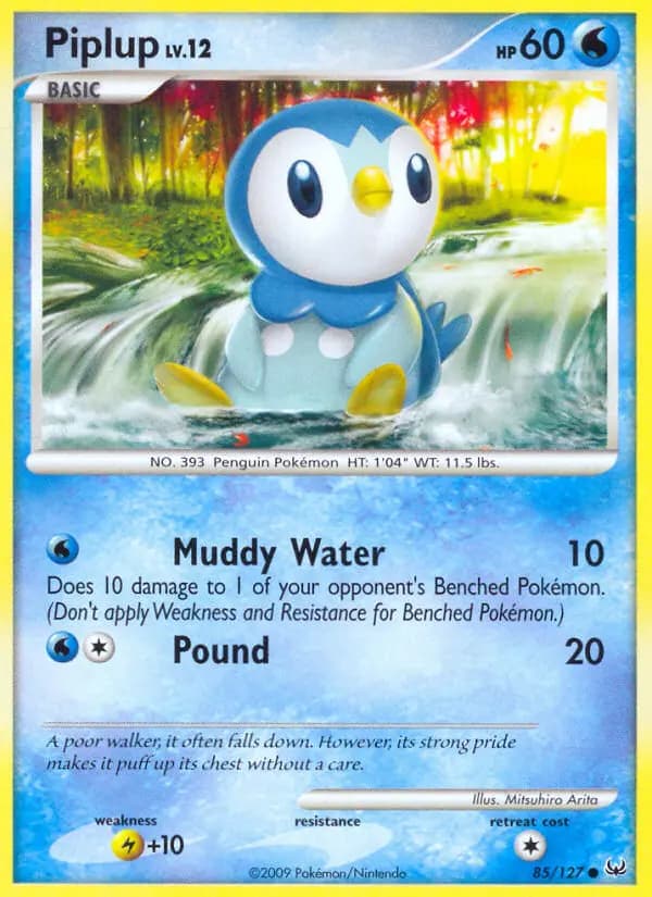 Piplup #85 — Platinum