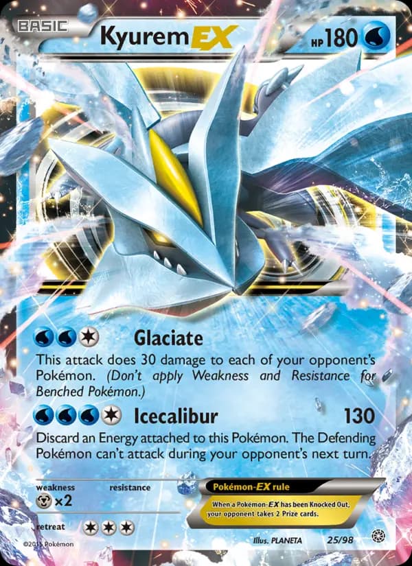 Kyurem EX #25 — Ancient Origins