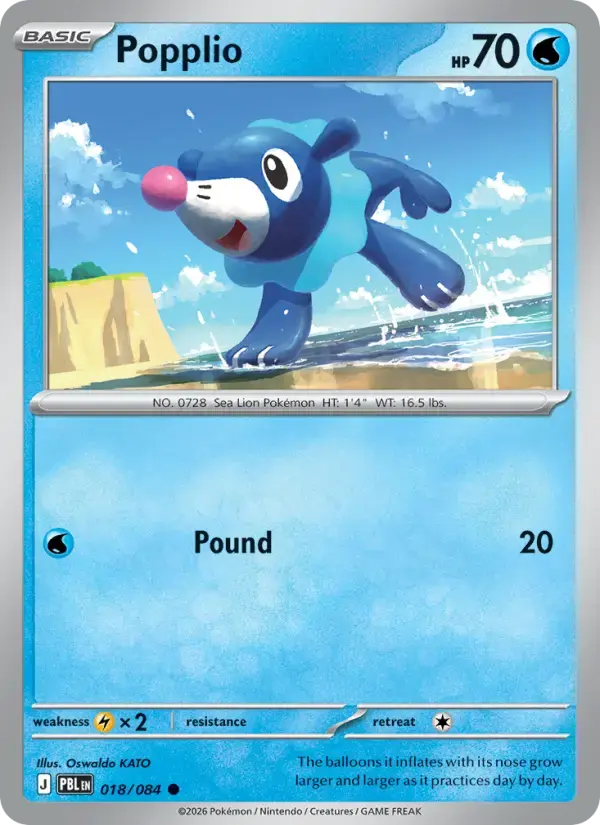Popplio #018 — Pitch Black