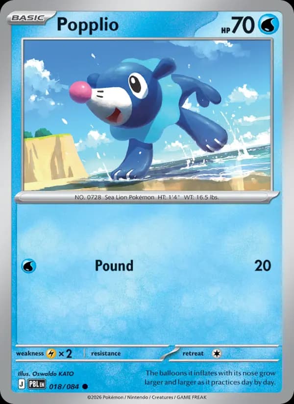 Popplio #018 — Pitch Black