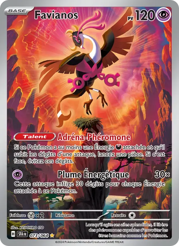 Carte Pokémon Favianos #073 — Fable Nébuleuse
