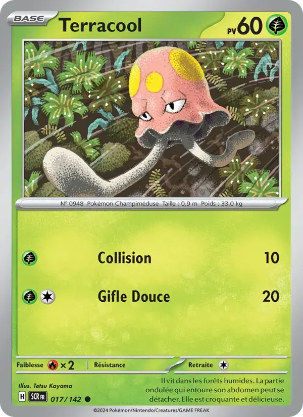 Carte Pokémon Terracool #017 — Couronne Stellaire