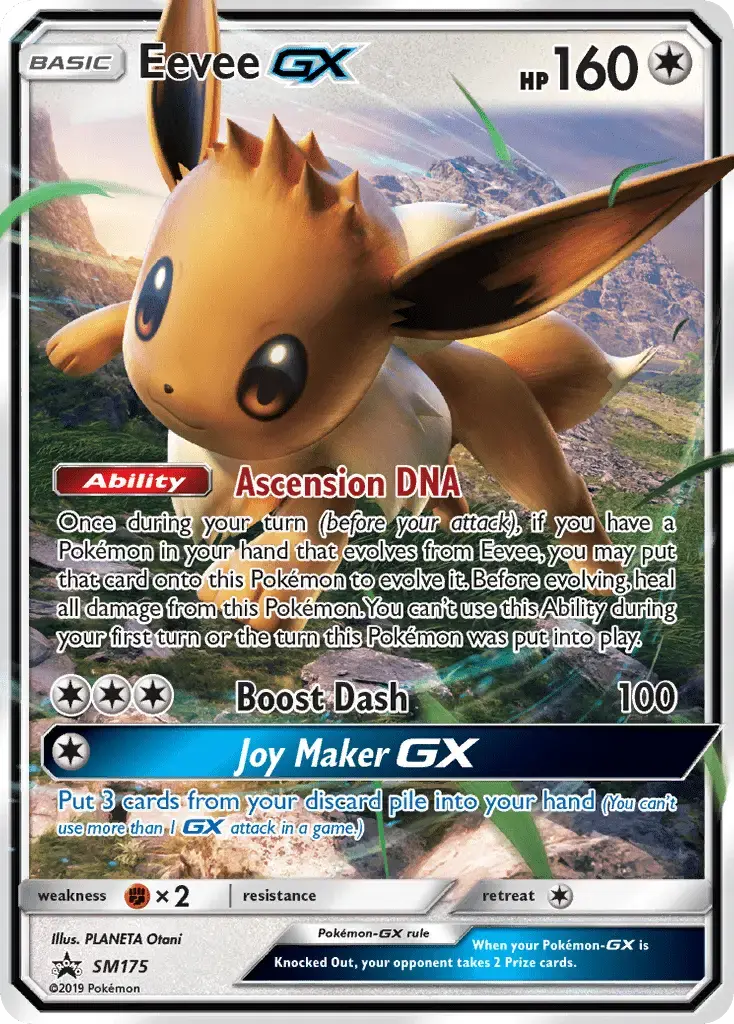 Eevee GX #SM175 — Sun & Moon Promos