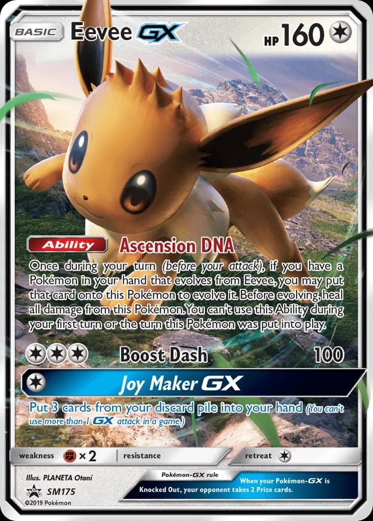 Carte Pokémon Évoli GX #SM175 — Promos Soleil et Lune