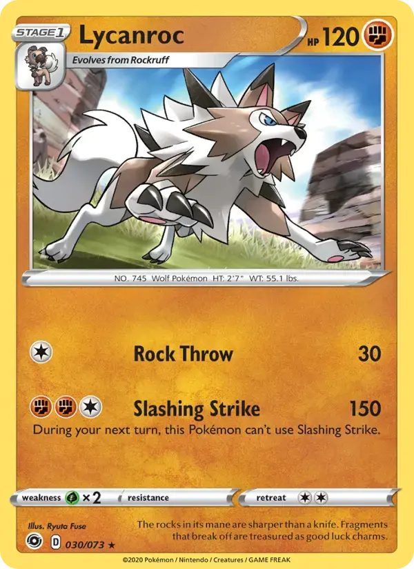 Lycanroc #30 — Champion's Path