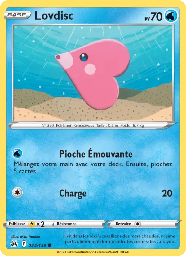 Carte Pokémon Lovdisc #035 — Zénith Suprême