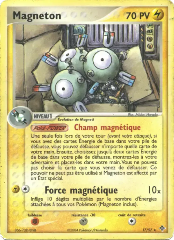 Carte Pokémon Magneton #17 — Dragon