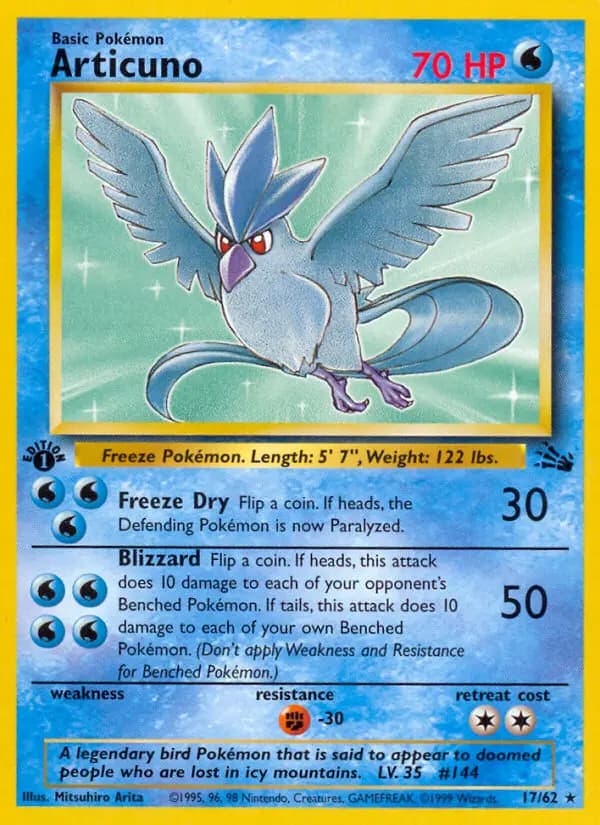 Articuno #17 — Fossil