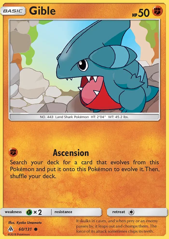Gible #60 — Forbidden Light