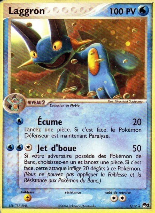 Carte Pokémon Laggron #5 — POP 1