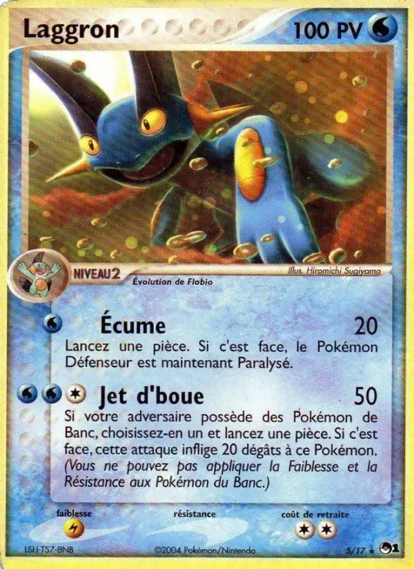 Carte Pokémon Laggron #5 — POP 1