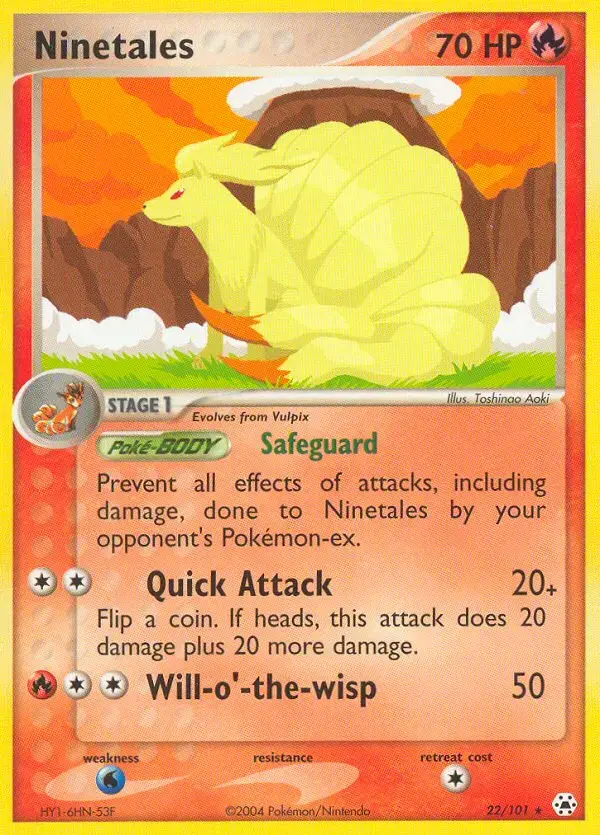 Ninetales #22 — Hidden Legends