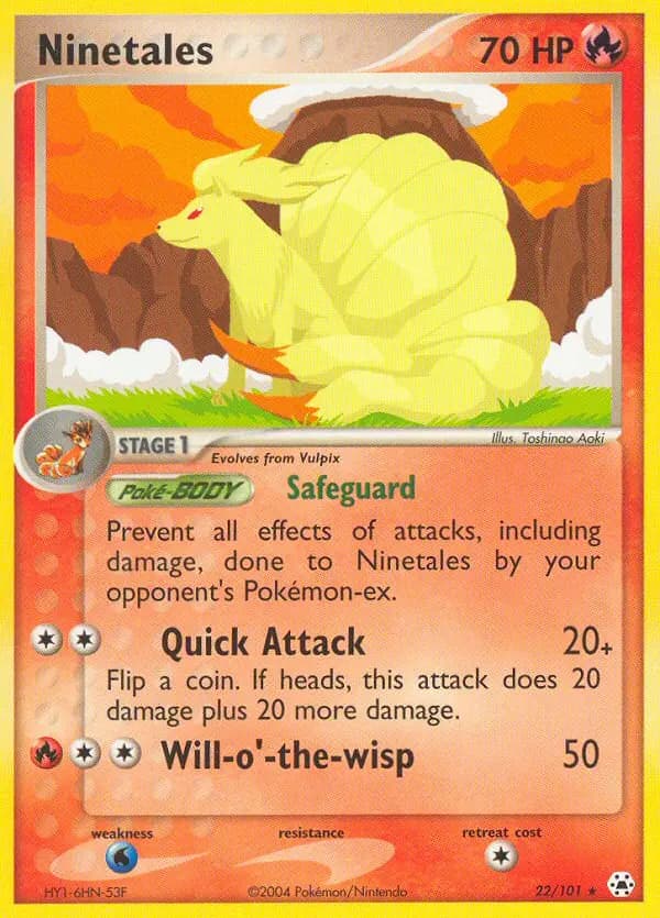 Ninetales #22 — Hidden Legends