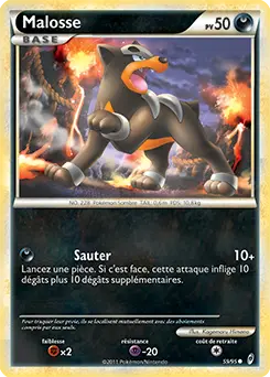 Carte Pokémon Malosse #59 — L'Appel des Légendes