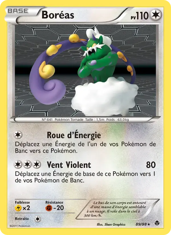 Carte Pokémon Boréas #89 — Pouvoirs Émergents