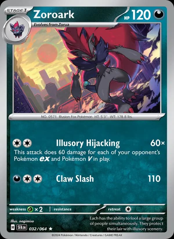 Zoroark #032 — Shrouded Fable