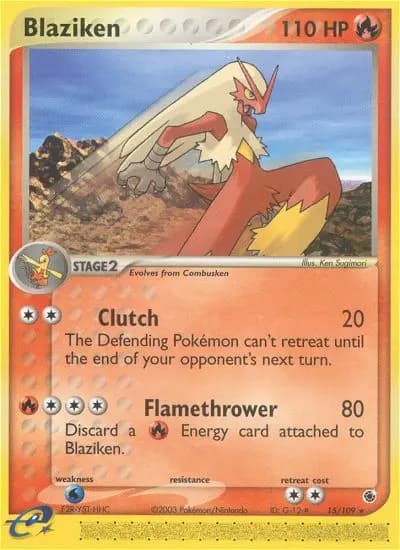 Blaziken #15 — Ruby & Sapphire