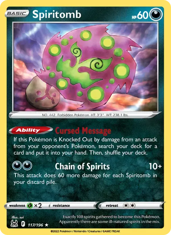 Spiritomb #117 — Lost Origin