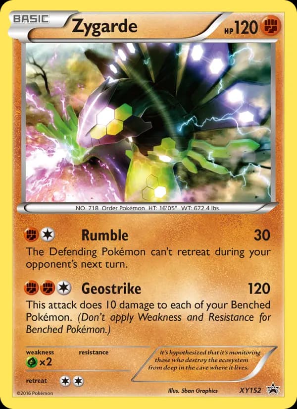 Zygarde #XY152 — XY Promos