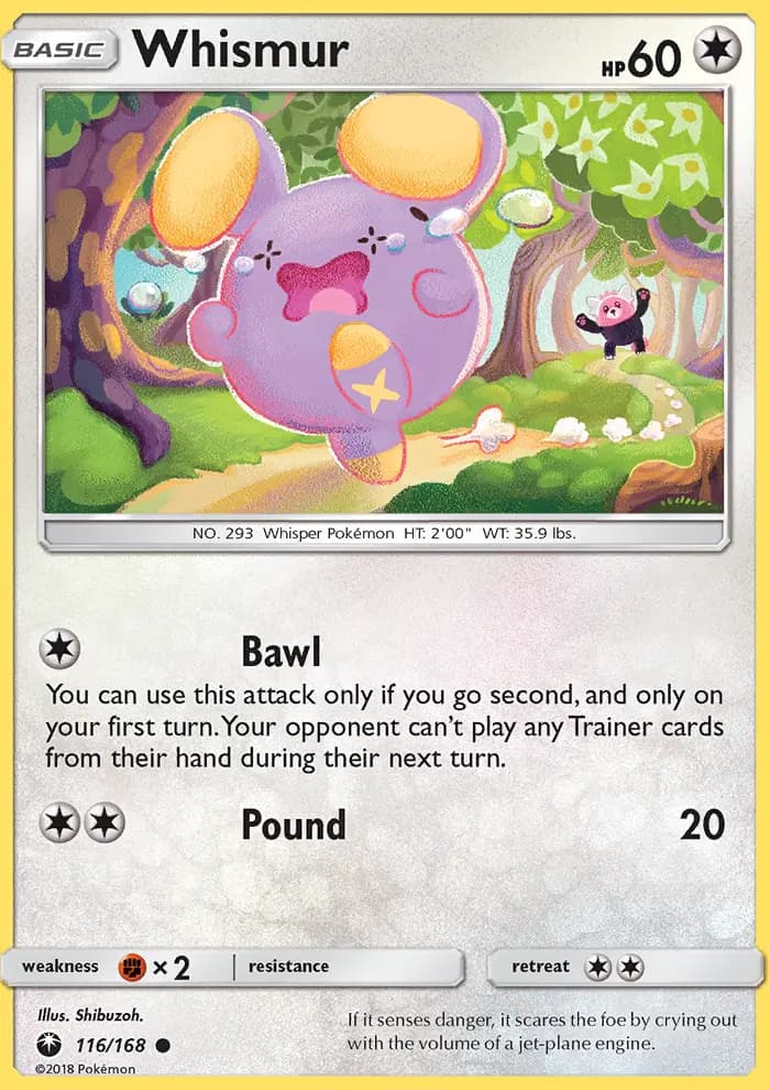 Whismur #116 — Celestial Storm
