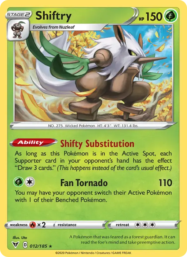 Shiftry #12 — Vivid Voltage