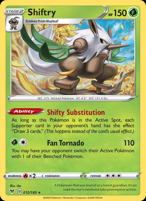 Shiftry #12 — Vivid Voltage