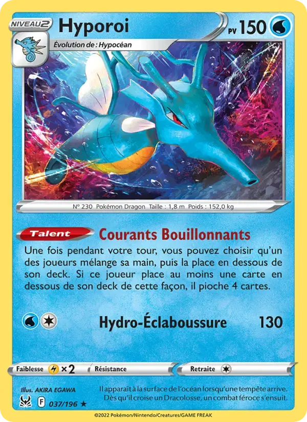 Carte Pokémon Hyporoi #037 — Origine Perdue