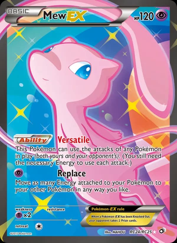 Mew-EX #RC24 — Legendary Treasures