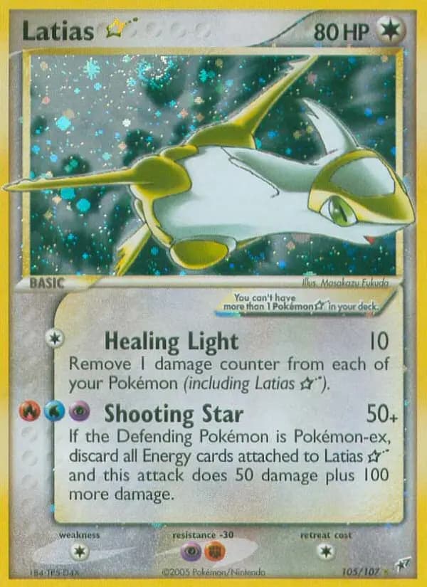 Latias Star #105 — Deoxys