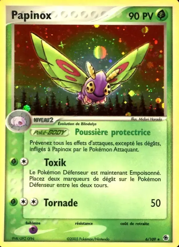 Carte Pokémon Papinox #6 — Rubis & Saphir